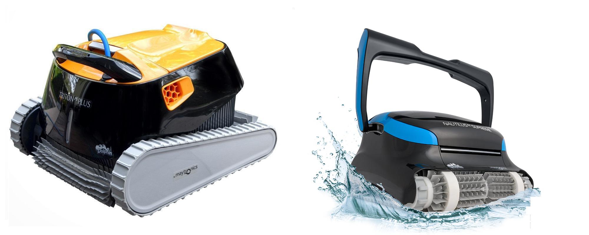 Dolphin Triton PS Plus vs. Dolphin Nautilus CC Supreme Pool Cleaner