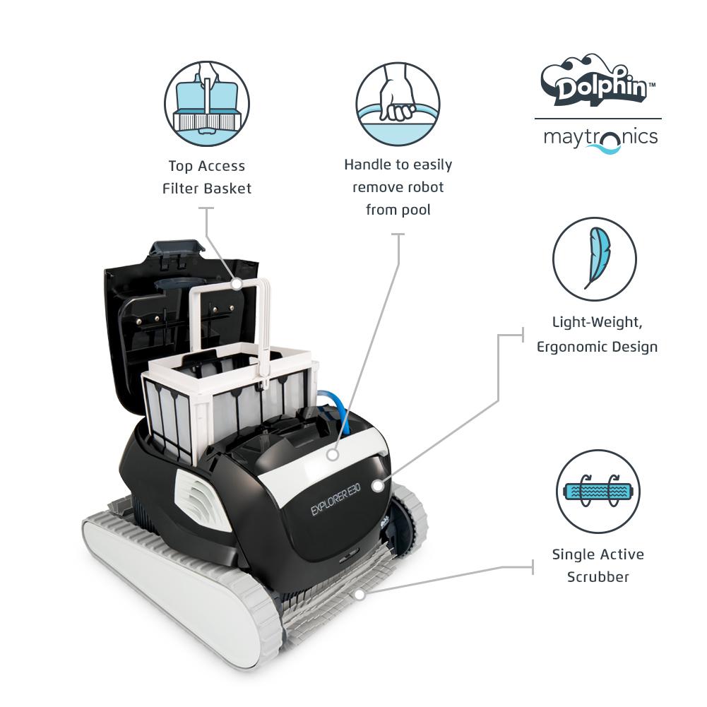 Dolphin Explorer E30 Pool Cleaner Review