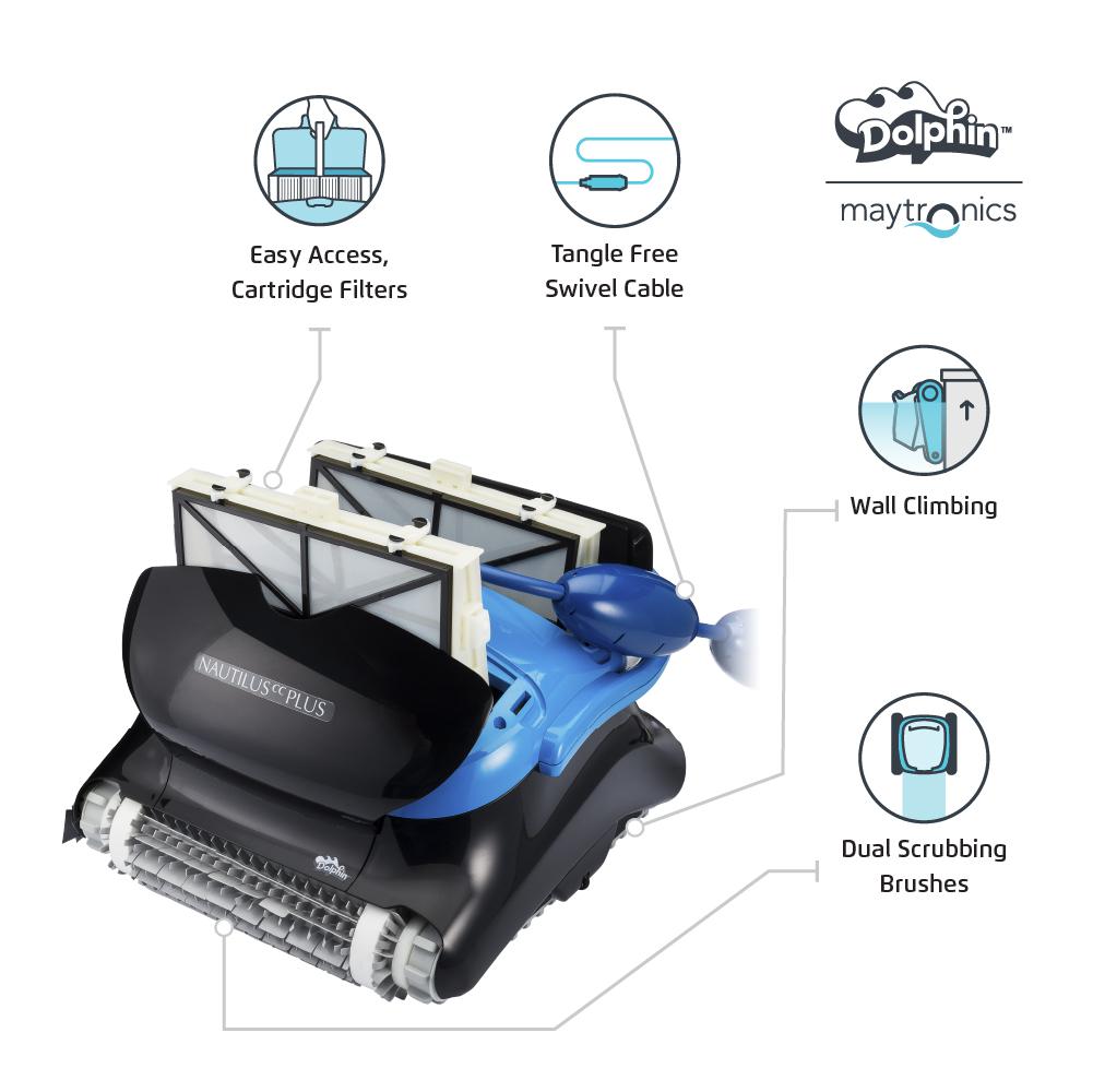 Dolphin Nautilus CC Plus Pool Cleaner Review Top Rated Once Again