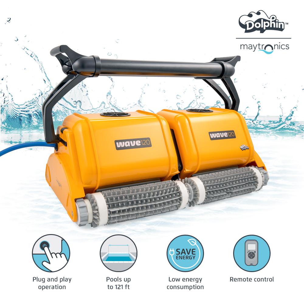 Dolphin Wave 120 Pool Cleaner Review