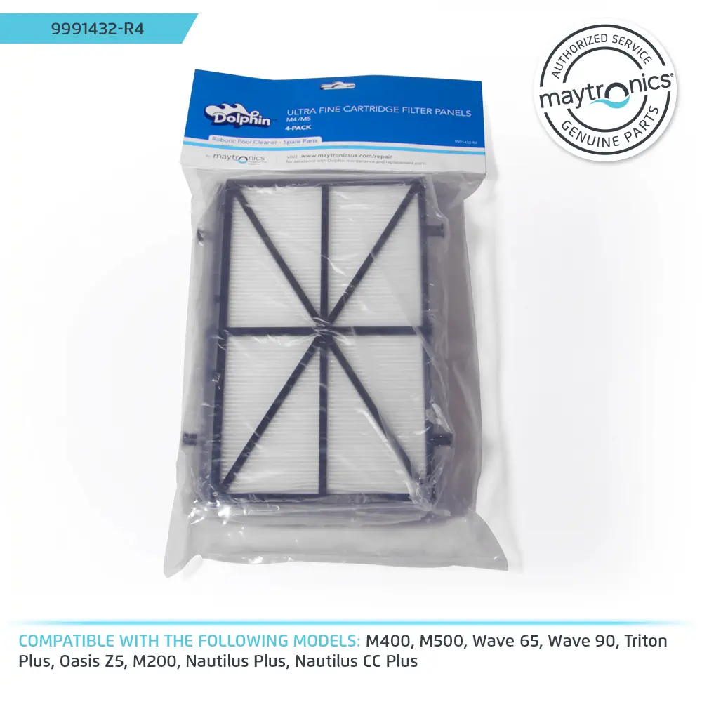 Ultra-Fine Filter Panels Compatible With Dolphin Robotic Pool